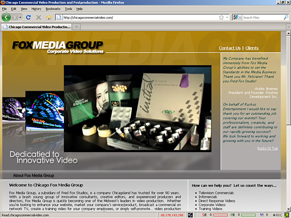 Chicago commercial video production and postproduction